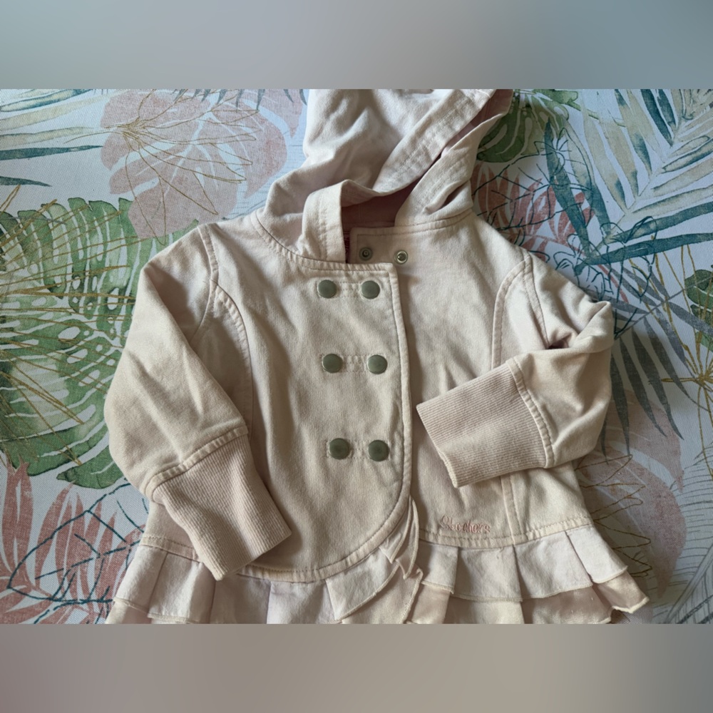 Skechers Kids Light Pink Hooded Jacket